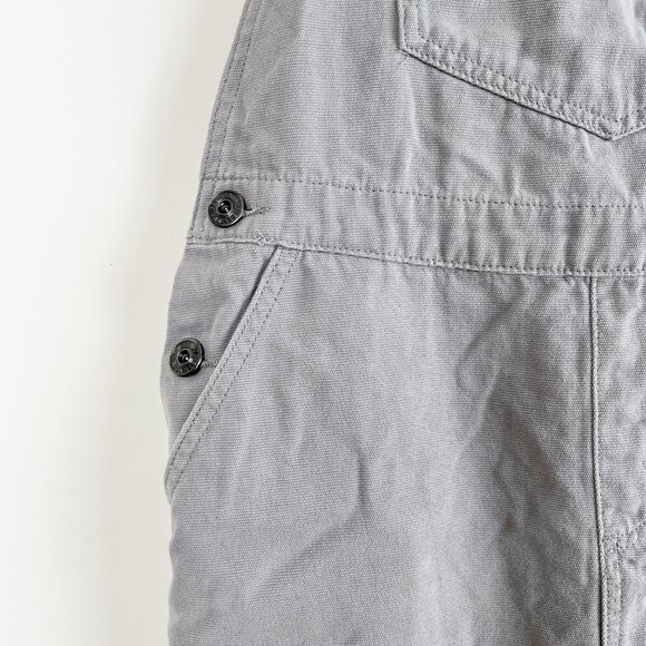 Urban Outfitters BDG Pinne Canvas Skirtall Overall Mini Dress Canvas Sun Summer - Picture 6 of 10